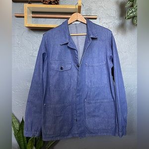 Authentic French workman jacket- vintage